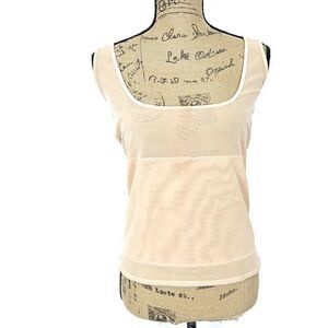 💥5/$25 Kymaro Womens sz XL Body Shaper Tank Top Beige